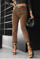 Hose Jeans z paskiem Out Of Context Camel