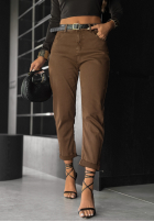 Hose Jeans z paskiem Out Of Context Camel