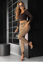 Hose Jeans z paskiem Out Of Context Beige