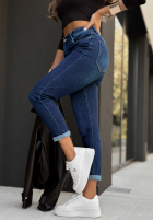 Hose Jeans z paskiem Heard That Before dunkelblau