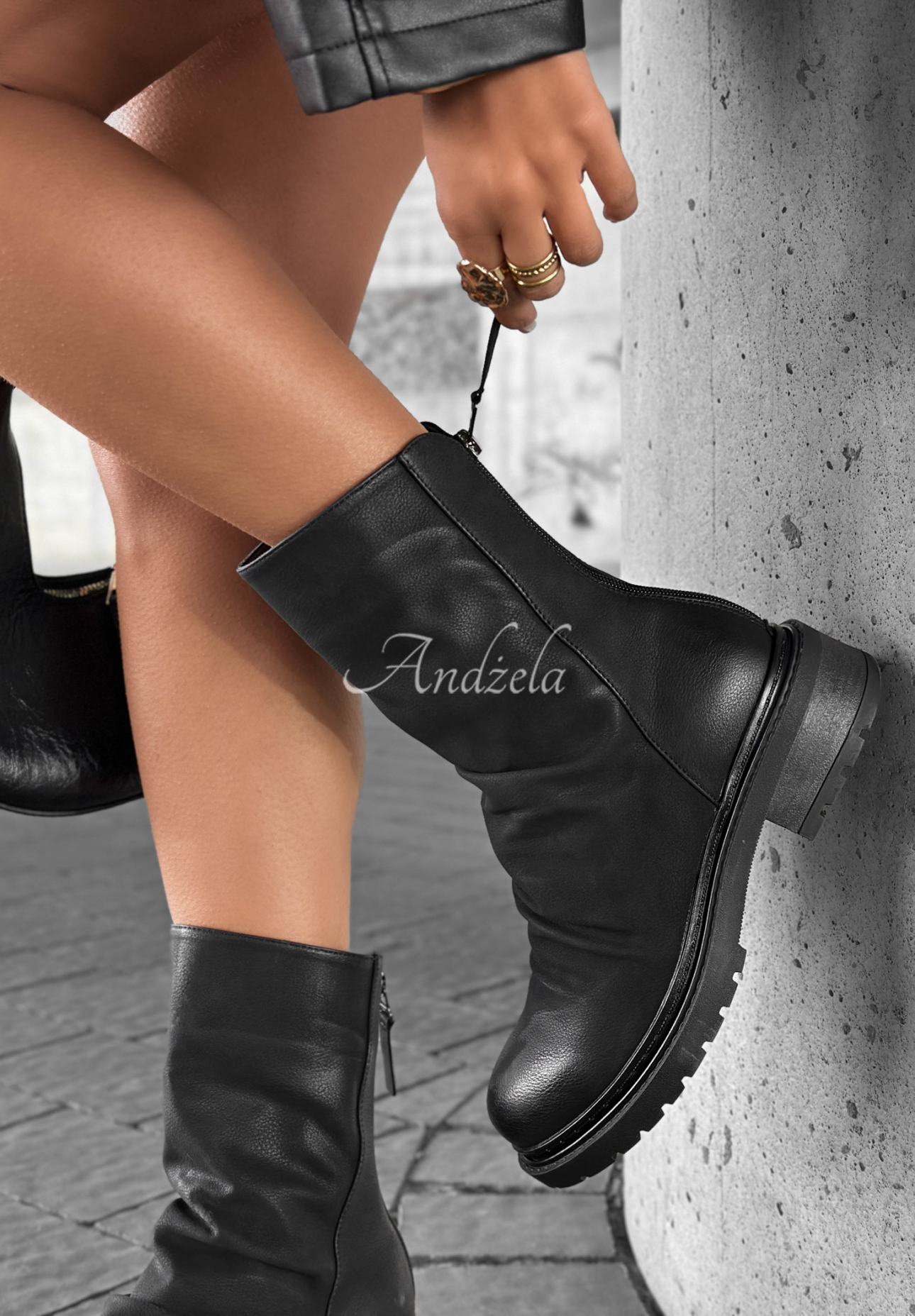 Stiefeletten Almost Home Schwarz