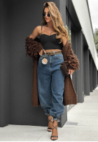 Hose Jeans z paskiem Write Your Story Blau