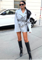 Krótkie spódnico-spodenki La Milla I Forgot You szare