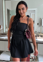 Gorsetowa Kleid mini La Milla Almost Said Yes Schwarz