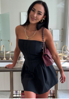 Gorsetowa Kleid mini La Milla Almost Said Yes Schwarz