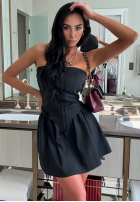 Gorsetowa Kleid mini La Milla Almost Said Yes Schwarz