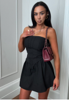 Gorsetowa Kleid mini La Milla Almost Said Yes Schwarz