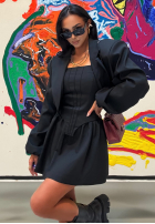 Krótka Blazer La Milla Always You Want Schwarz
