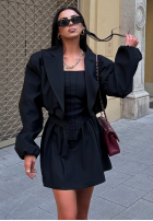 Krótka Blazer La Milla Always You Want Schwarz
