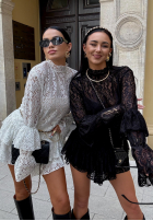 Koronkowa bluzka z falbankami La Milla Bye Forever biała