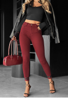 Hose Jeans skinny Fuel Your Passion Burgund