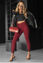 Hose Jeans skinny Fuel Your Passion Burgund