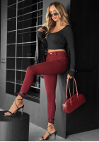 Hose Jeans skinny Fuel Your Passion Burgund