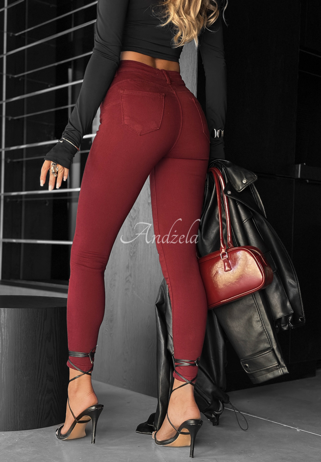Skinny-Jeans Fuel Your Passion Burgund