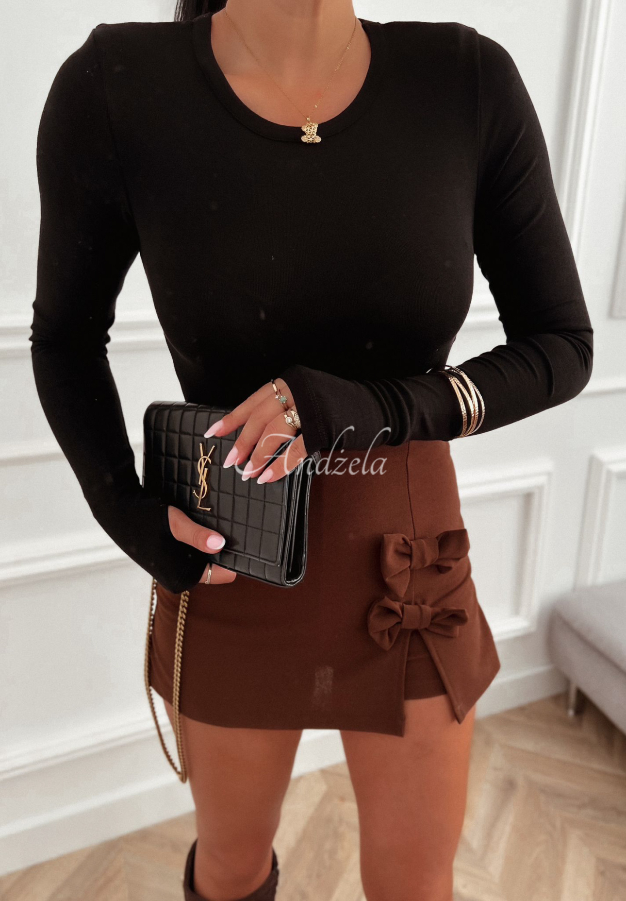 Oberteil longsleeve Good Days Only Schwarz