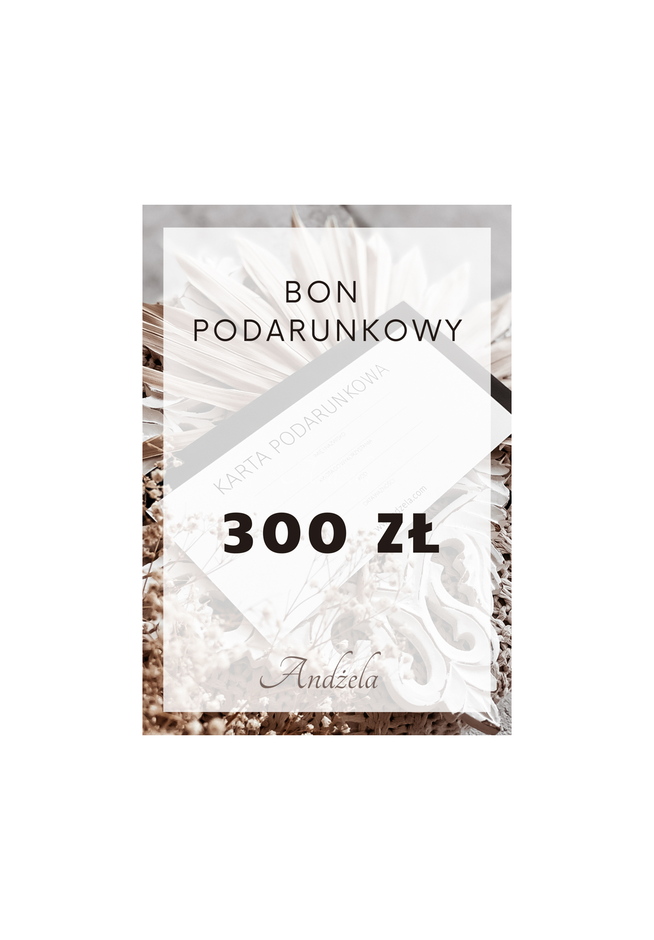 Bon podarunkowy 300