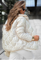 Pikowana Jacke z kapturem Another Day Ecru
