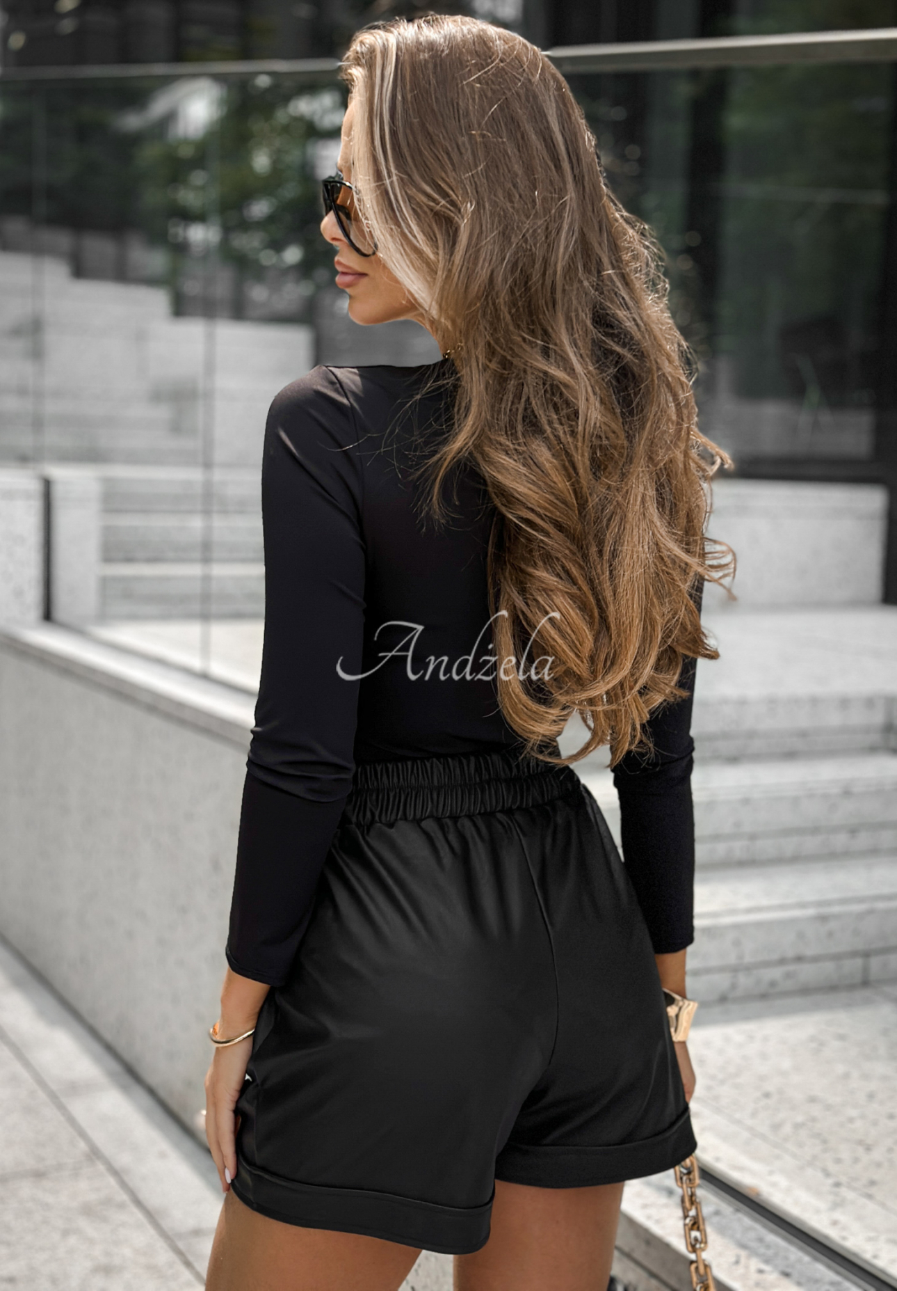 Longsleeve Oberteil Not Anymore Schwarz