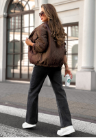 Pikowana Jacke It’s All Coming Schokoladenbraun