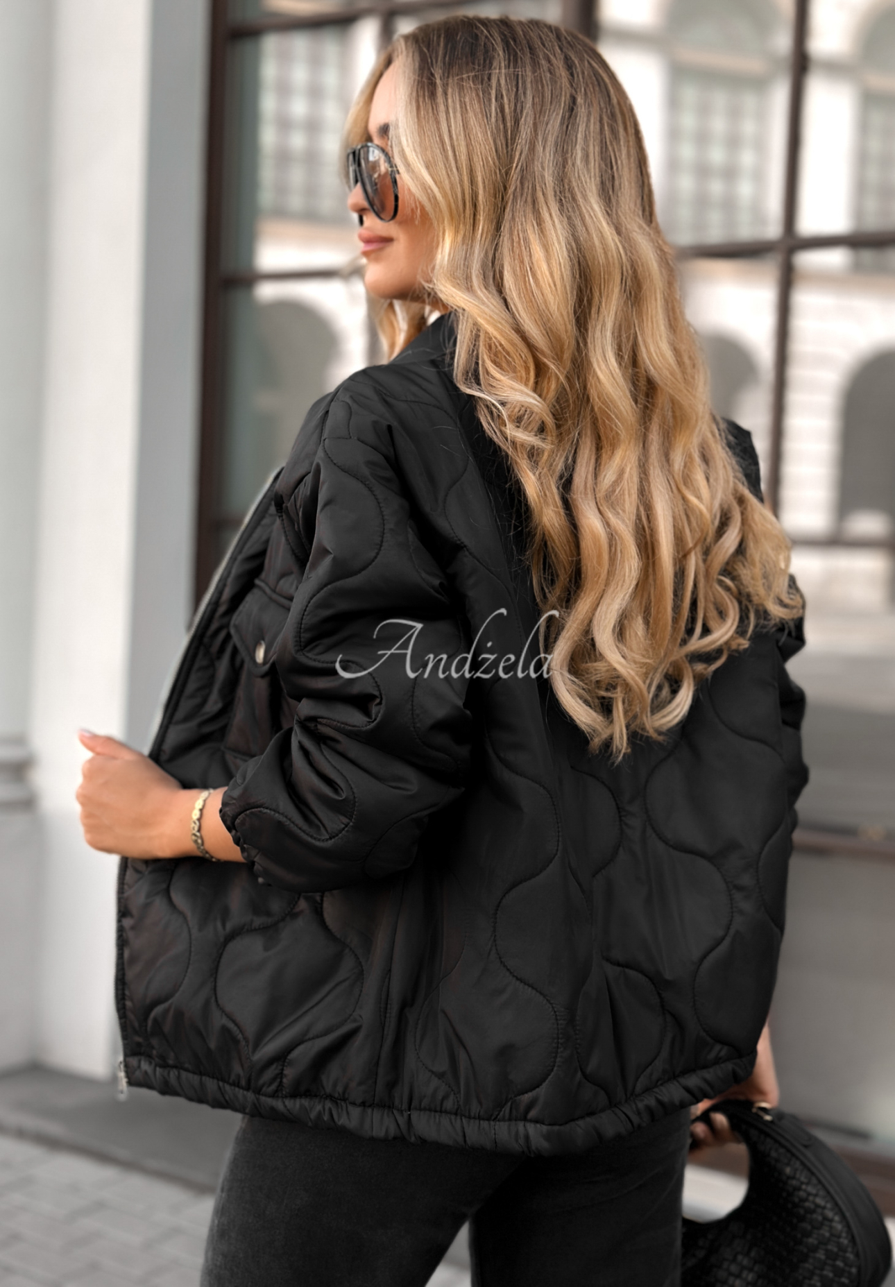 Steppjacke It’s All Coming Schwarz