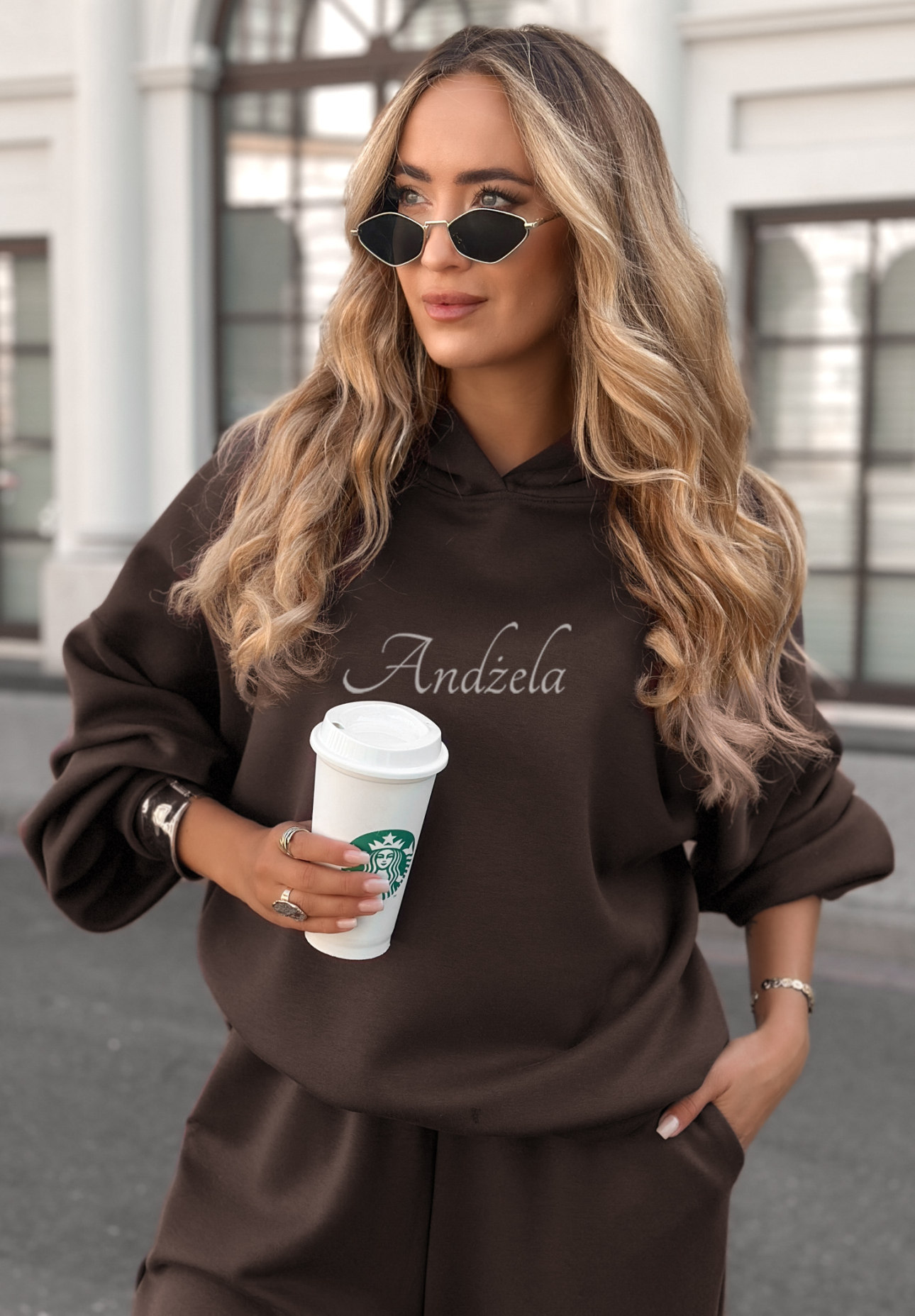 Remember About You tracksuit set chocolate