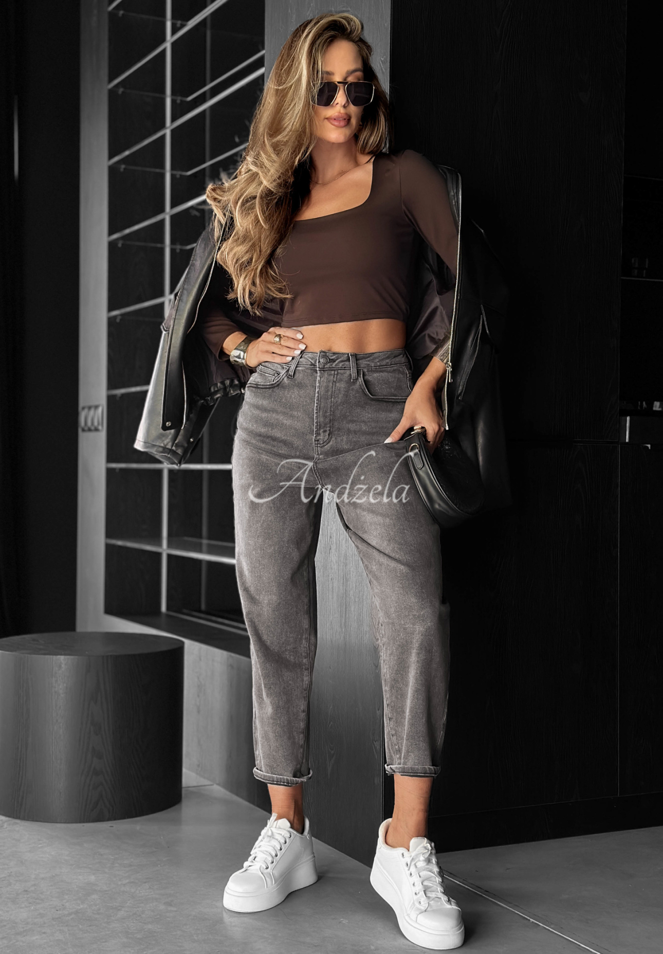 Ballonjeans Trust In It Grau