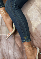 Hose Jeans z paskiem After All That dunkelblau