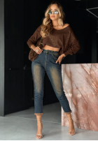 Hose jeanse loose fit More Than Words dunkelblau