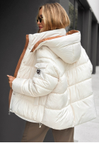 Pikowana Jacke Never Delivered Ecru