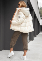 Pikowana Jacke Never Delivered Ecru