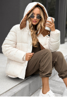 Pikowana Jacke Never Delivered Ecru