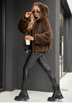 Dwustronna Jacke kuterko z kapturem Chilly Air Schwarz