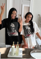 T-Shirt z nadrukiem La Milla Her Era Schwarz