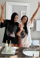 T-Shirt z nadrukiem La Milla Her Era Schwarz