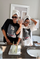 T-Shirt z nadrukiem La Milla Her Era Schwarz