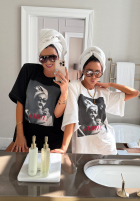 T-Shirt z nadrukiem La Milla Her Era Schwarz