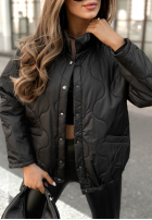 Pikowana Jacke Hear The Wind Schwarz