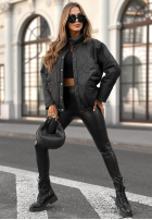 Pikowana Jacke Hear The Wind Schwarz