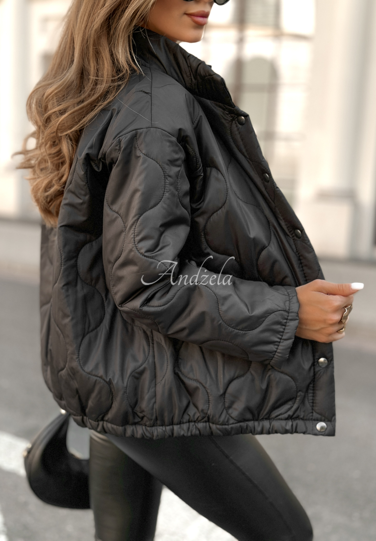 Steppjacke Hear The Wind Schwarz