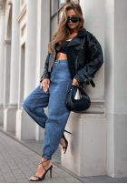 Hose Jeans z paskiem Very Strong dunkelblau