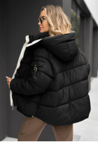 Pikowana Jacke Never Delivered Schwarz