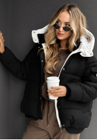 Pikowana Jacke Never Delivered Schwarz
