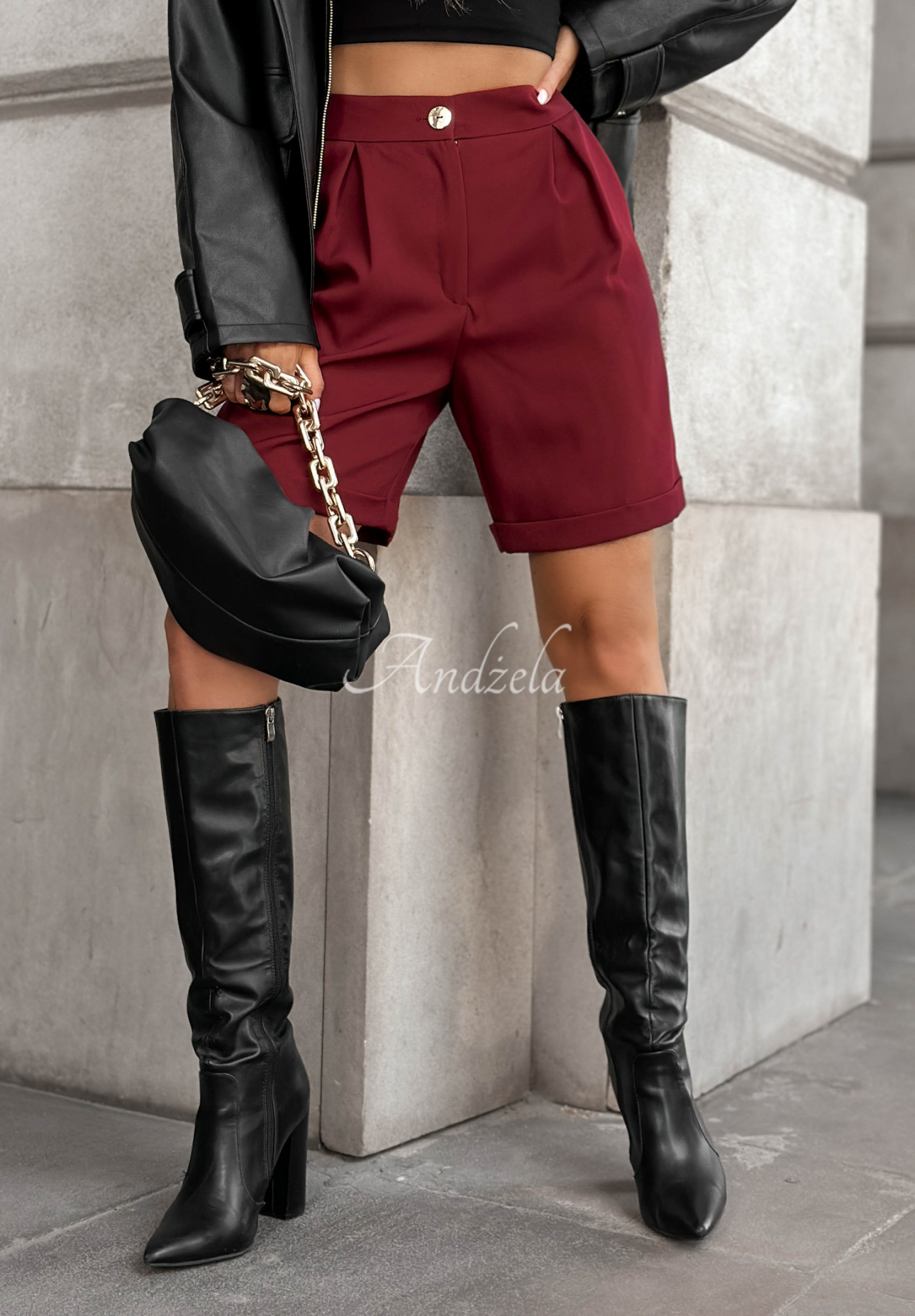 Shorts No Evidence Burgund