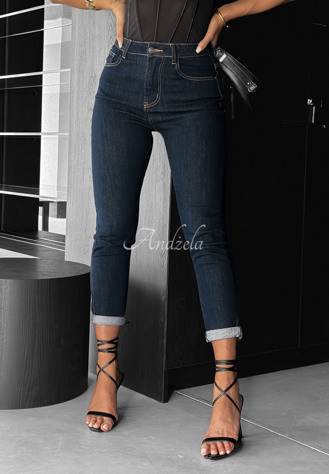 Jeanshose Sounds Familiar Dunkelblau
