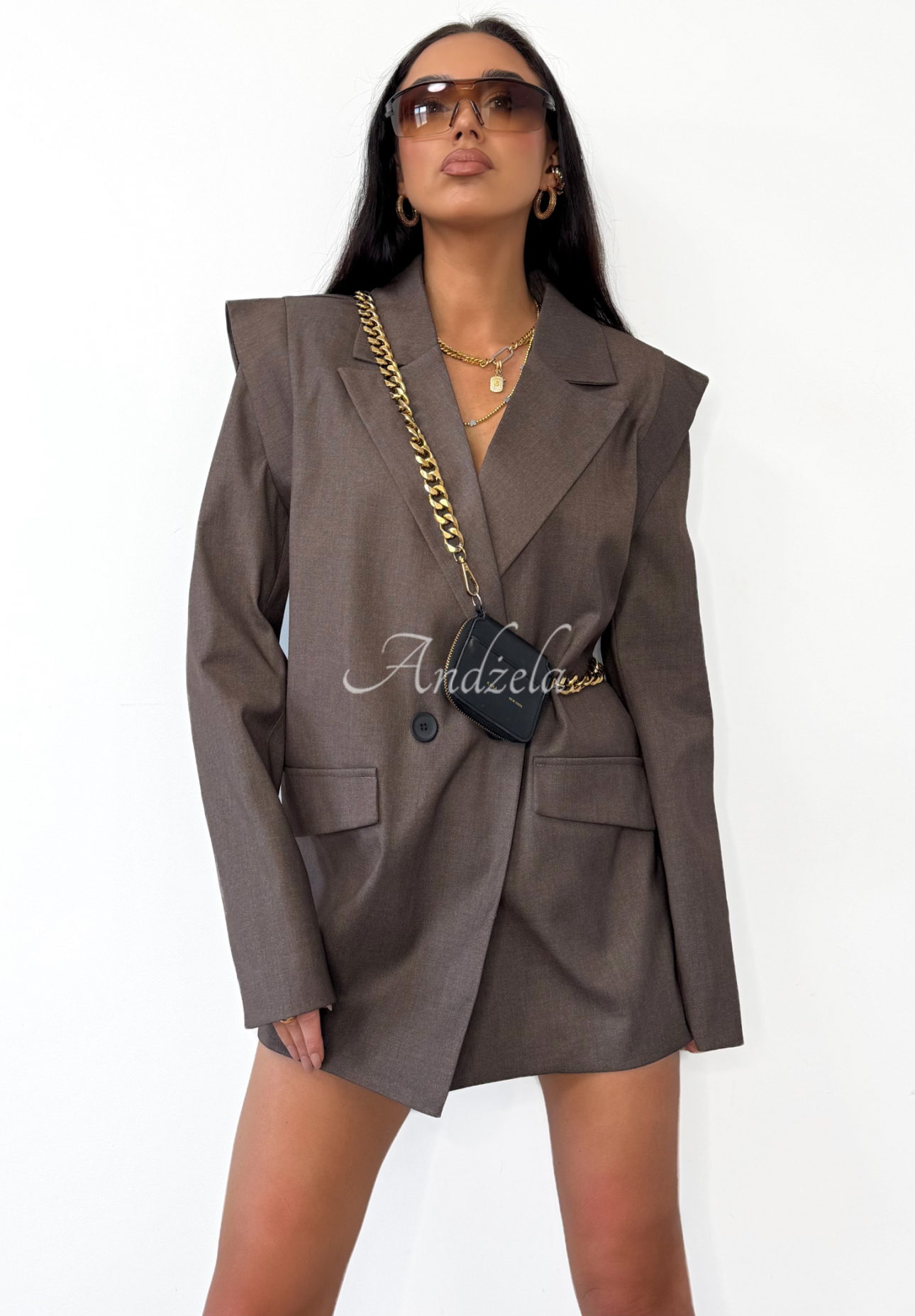 Blazer La Milla The Only One Schokoladenbraun