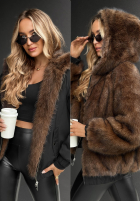 Dwustronna Jacke kuterko z kapturem Chilly Air Schwarz