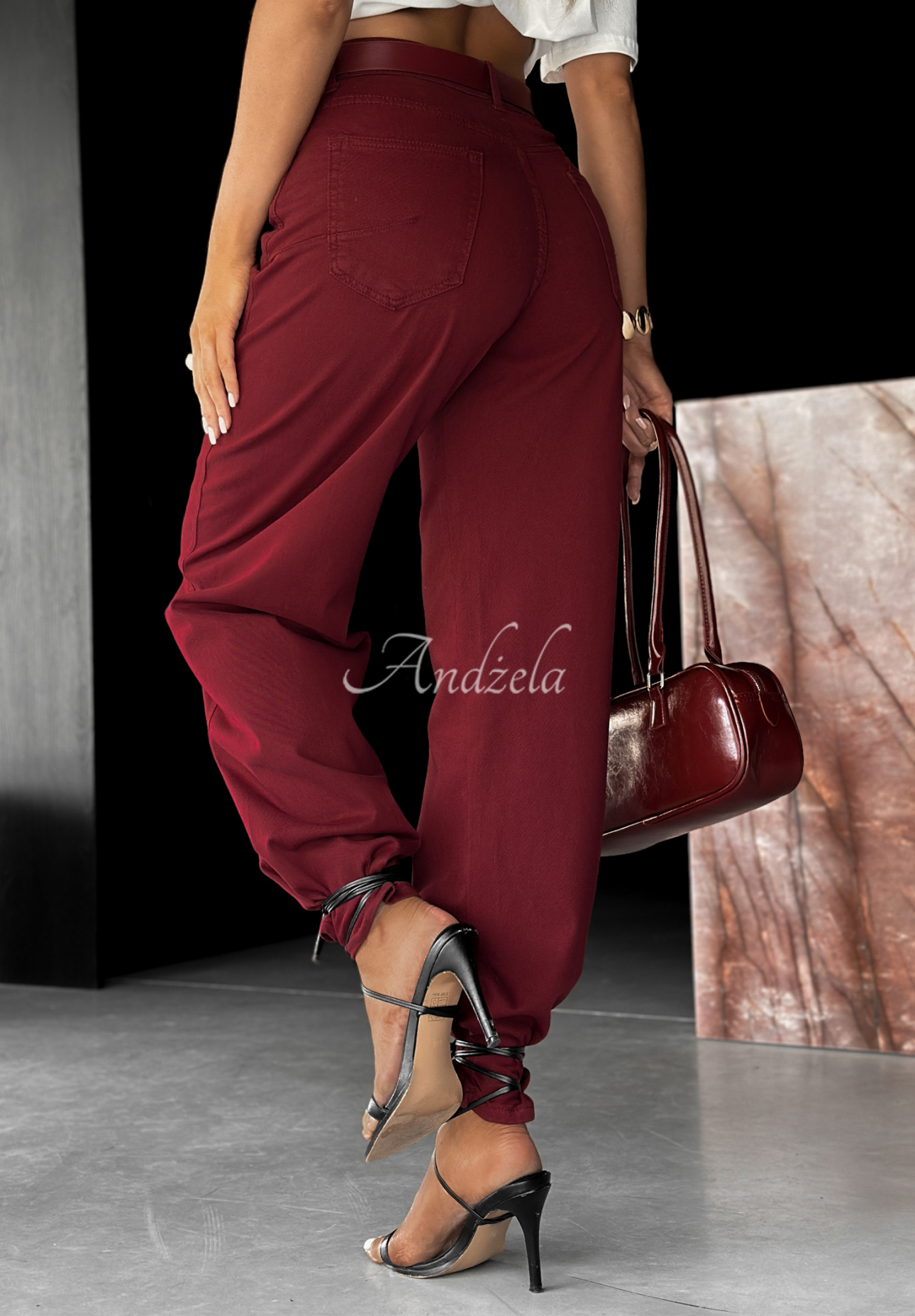 Balloon Jeanshose Password Protected Burgund