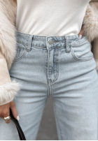 Hose Jeans mom fit No Reaction Yet Blau