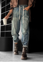 Hose Jeans ze ściągaczem baggy That’s Not Me Blau