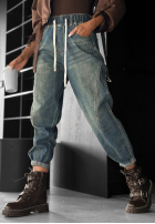 Hose Jeans ze ściągaczem baggy That’s Not Me Blau